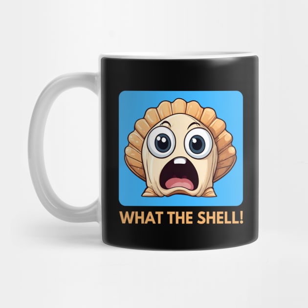 What The Shell | Seashell Pun by Allthingspunny